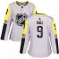 Adidas New Jersey Devils #9 Taylor Hall Gray 2018 All-Star Metro Division Authentic Womens Stitched NHL Jersey