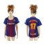 Womens Barcelona #17 Paco Alcacer Home Soccer Club Jersey