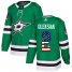Adidas Dallas Stars #2 Jamie Oleksiak Green Home Authentic USA Flag Stitched NHL Jersey
