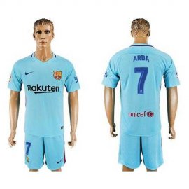 Barcelona #7 Arda Away Soccer Club Jersey