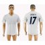 Real Madrid #17 Lucas V. Marine Environmental Protection Home Soccer Club Jersey