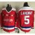 Washington Capitals #5 Rod Langway Red Alternate CCM Throwback Stitched NHL Jersey