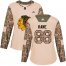 Adidas Chicago Blackhawks #88 Patrick Kane Camo Authentic 2017 Veterans Day Womens Stitched NHL Jersey