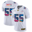 Green Bay Packers #55 ZaDarius Smith Mens White Nike Multi-Color 2020 NFL Crucial Catch Limited NFL Jersey