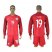 England #19 Kane Away Long Sleeves Soccer Country Jersey