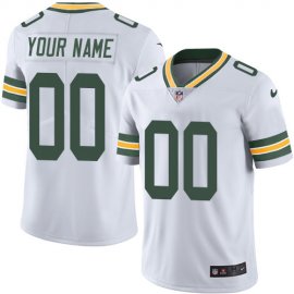 Nike Green Bay Packers Customized White Stitched Vapor Untouchable Limited Mens NFL Jersey