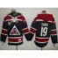 Colorado Avalanche #19 Joe Sakic Navy Blue Sawyer Hooded Sweatshirt Stitched NHL Jersey