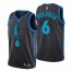 Mens Nike Dallas Mavericks #6 Kristaps Porzingis City Edition Anthracite Jersey