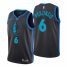 Mens Nike Dallas Mavericks #6 Kristaps Porzingis City Edition Anthracite Jersey