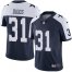 Nike Dallas Cowboys #31 Trevon Diggs Navy Blue Thanksgiving Youth Stitched NFL 100th Season Vapor Throwback Limited Jersey