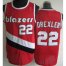 Portland Trail Blazers 22 Clyde Drexler Red Hardwood Classics Revolution 30 NBA Jerseys Cheap