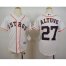 Houston Astros #27 Jose Altuve White Cool Base Stitched Youth MLB Jersey