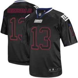 Nike New York Giants #13 Odell Beckham Jr Lights Out Black Mens Stitched NFL Elite Jersey
