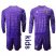 Germany Blank Purple Goalkeeper Long Sleeves Kid Soccer Country Jersey