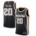Hawks #20 John Collins Black Basketball Swingman City Edition 2019/20 Jersey