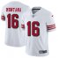 Nike San Francisco 49ers #16 Joe Montana White Rush Mens Stitched NFL Vapor Untouchable Limited Jersey