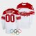 Denmark Hockey Custon Mens 2022 Winter Olympics Home Jersey – White