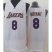 Los Angeles Lakers 8 Kobe Bryant White Revolution 30 NBA Jersey