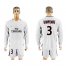 Paris Saint-Germain #3 Kimpembe Sec Away Long Sleeves Soccer Club Jersey