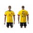 Colombia #21 Ramos Home Soccer Country Jersey