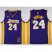 Nike Los Angeles Lakers #24 Kobe Bryant Purple NBA Swingman Black Mamba December 18. 2017 Jersey