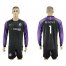 Chelsea #1 Begovic Black Goalkeeper Long Sleeves Soccer Club Jersey