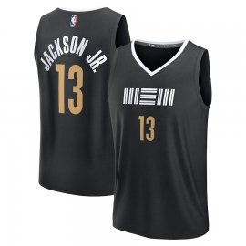 Jaren Jackson Jr. Memphis Grizzlies Fanatics Branded Unisex 2023/24 Fast Break Jersey – Black – City Edition
