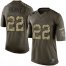 Nike Tennessee Titans #22 Derrick Henry Green Mens Stitched NFL Limited 2015 Salute To Service Jersey