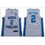 North Carolina #2 Cole Anthony White Basketball Stitched College Jersey