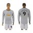 Manchester United #9 Ibrahimovic Sec Away Long Sleeves Soccer Club Jersey