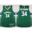 Youth Milwaukee Bucks #34 Giannis Antetokounmpo Green Stitched NBA Jersey