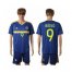 Bosnia Herzegovina #9 Ibisevic Home Soccer Country Jersey