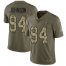 Nike Tennessee Titans #94 Austin Johnson Olive/Camo Mens Stitched NFL Limited 2017 Salute To Service Jersey