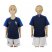 France Blank Home Kid Soccer Country Jersey