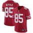 Nike San Francisco 49ers #85 George Kittle Red Team Color Youth Stitched NFL Vapor Untouchable Limited Jersey