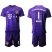 Bayern Munchen #1 Neuer Purple Goalkeeper Soccer Club Jersey