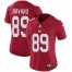 Nike New York Giants #89 Mark Bavaro Red Alternate Womens Stitched NFL Vapor Untouchable Limited Jersey