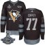 Adidas Pittsburgh Penguins #77 Paul Coffey Black 1917-2017 100th Anniversary Stanley Cup Finals Champions Stitched NHL Jersey