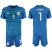 Mexico #1 Corona Blue Goalkeeper Soccer Country Jersey