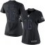 Nike Los Angeles Rams #16 Jared Goff Black Impact Womens Stitched NFL Limited Jersey