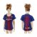 Womens Barcelona Blank Home Soccer Club Jersey