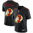 Washington Football Team #7 Dwayne Haskins Jr Mens Nike Team Logo Dual Overlap Limited NFL Jersey Black
