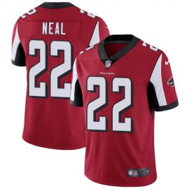 Nike Atlanta Falcons #22 Keanu Neal Red Team Color Mens Stitched NFL Vapor Untouchable Limited Jersey