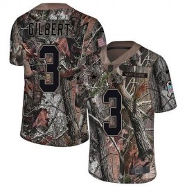 Nike Dallas Cowboys #3 Garrett Gilbert Camo Mens Stitched NFL Limited Rush Realtree Jersey