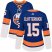 Adidas New York Islanders #15 Cal Clutterbuck Royal Blue Home Authentic Womens Stitched NHL Jersey