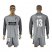 Atletico Madrid #13 Oblak Grey Goalkeeper Long Sleeves Soccer Club Jersey