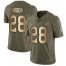 Nike Cincinnati Bengals #28 Joe Mixon Olive/Gold Mens Stitched NFL Limited 2017 Salute To Service Jersey