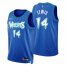 Minnesota Minnesota Timberwolves #14 Matt Lewis Mens Nike Royal 2021/22 Swingman NBA Jersey – City Edition Mens
