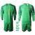 Italy #1 Buffon Green Goalkeeper Long Sleeves Kid Soccer Country Jersey