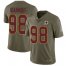 Nike Washington Football Team #98 Matt Ioannidis Olive Mens Stitched NFL Limited 2017 Salute To Service Jersey